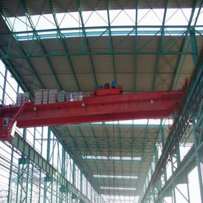 QL电磁挂梁起重机安装完成