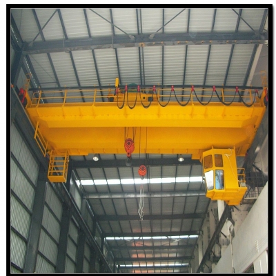 LHB型防爆电动葫芦桥式起重机安装完成
