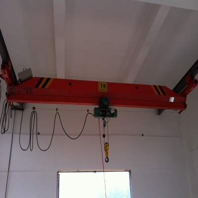 LXB型防爆电动单梁悬挂起重机投入运行