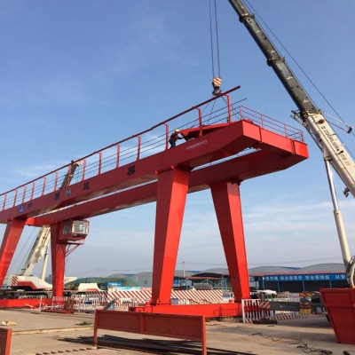 MG双主梁门式起重机投入运行